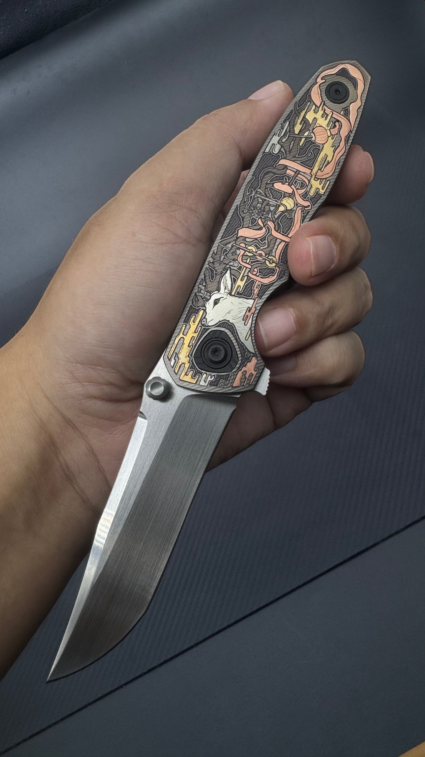 Flying Snow by CircusEDC Chox - Graced Undead Studio engraved edition