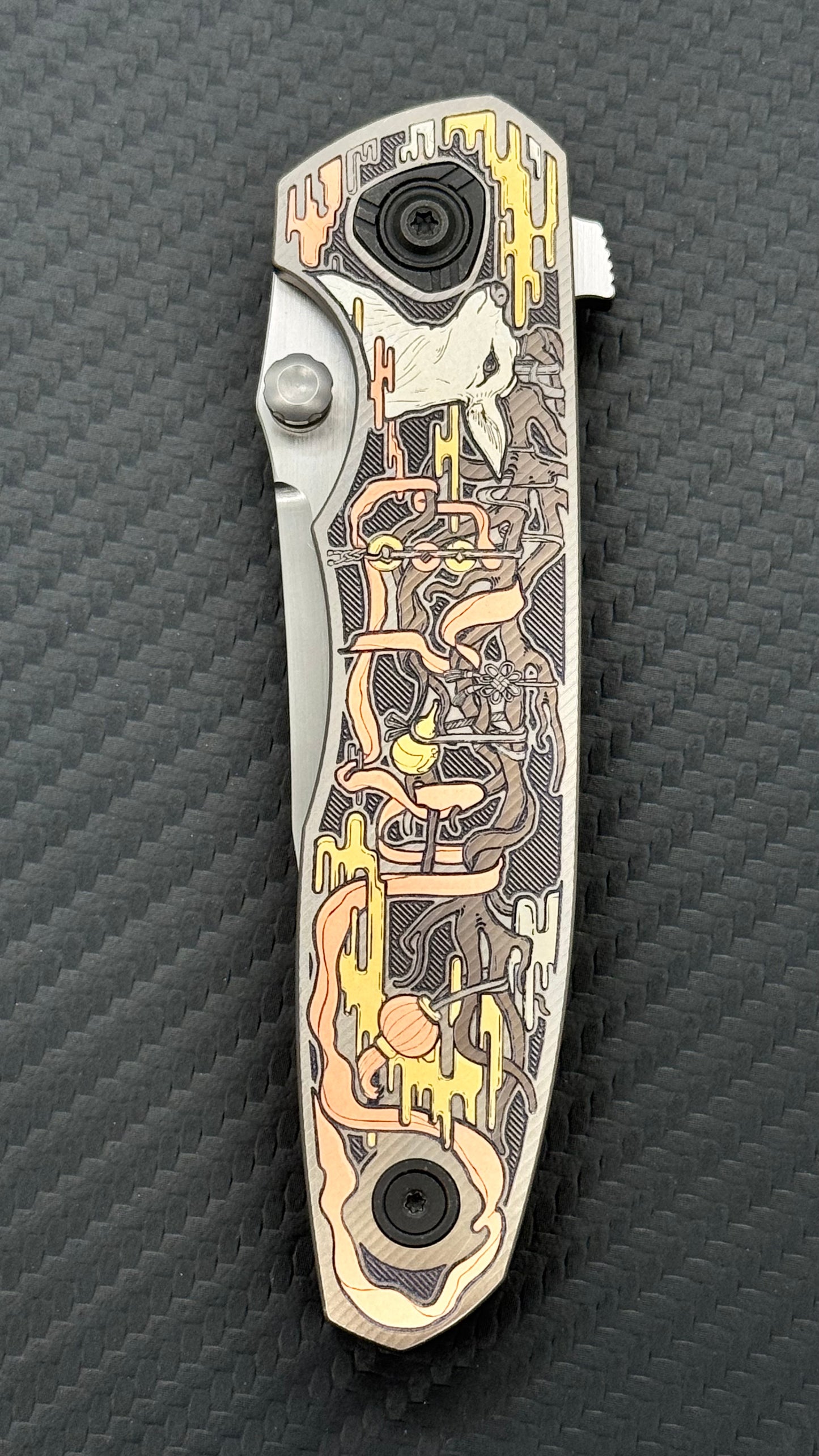 Flying Snow by CircusEDC Chox - Graced Undead Studio engraved edition